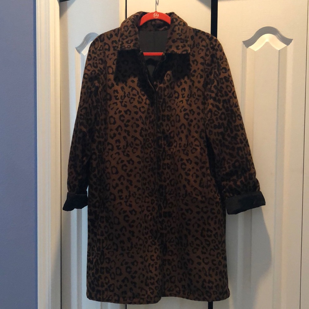 Talbots reversible coat .